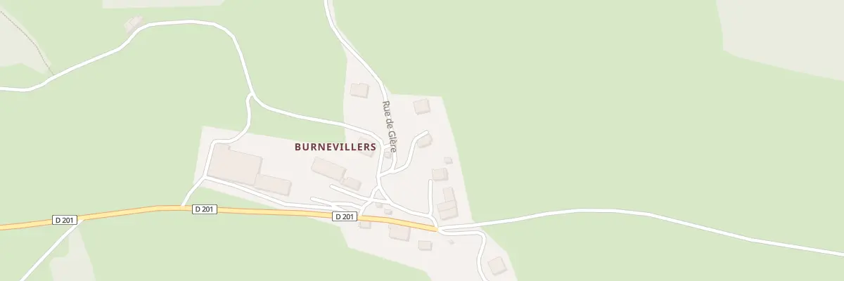 Plan du 5056 Au Village à Burnevillers