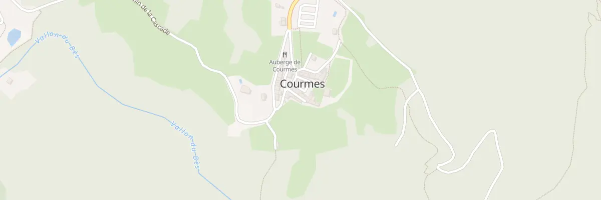 Plan du 16 Imp du Four à Courmes