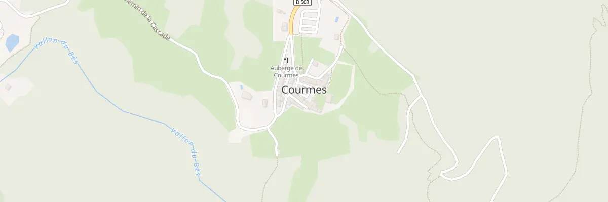 Plan du 14 Rue du Four à Courmes