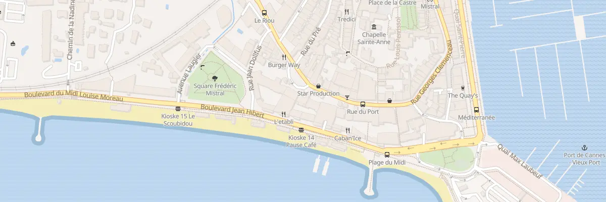 Plan du 67 Rue Georges Clemenceau à Cannes