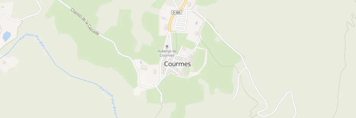 Plan du 108 Pl de l’Eglise à Courmes