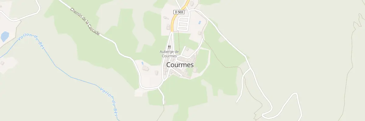 Plan du 104 Pl de l’Eglise à Courmes