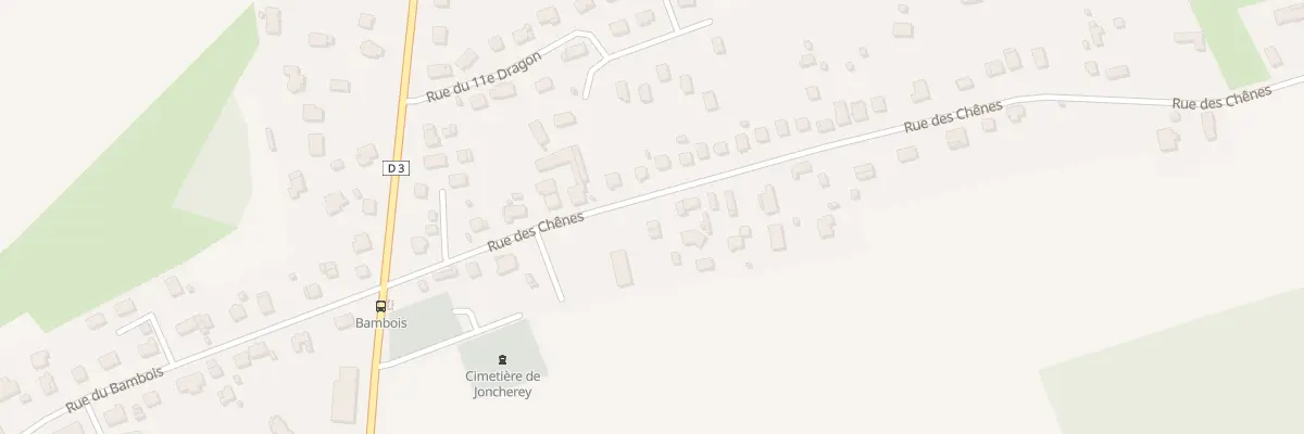 Plan du 10 Rue des Chênes à Joncherey