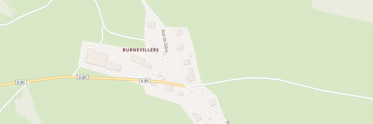 Plan du 5008 Au Village à Burnevillers