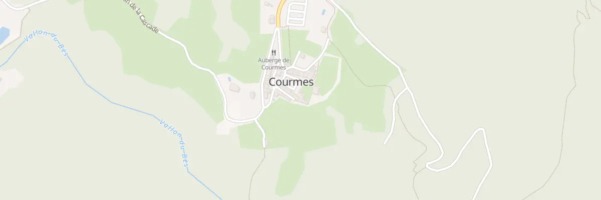 Plan du 33 Imp du Four à Courmes