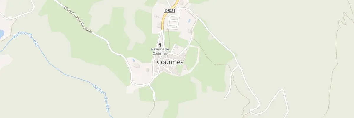 Plan du 88 Pl de l’Eglise à Courmes