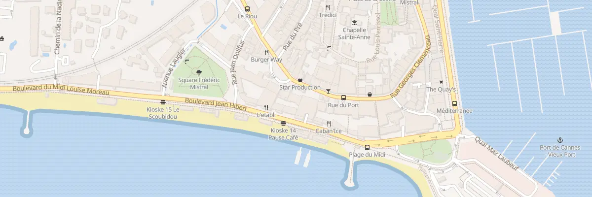 Plan du 65 Rue Georges Clemenceau à Cannes