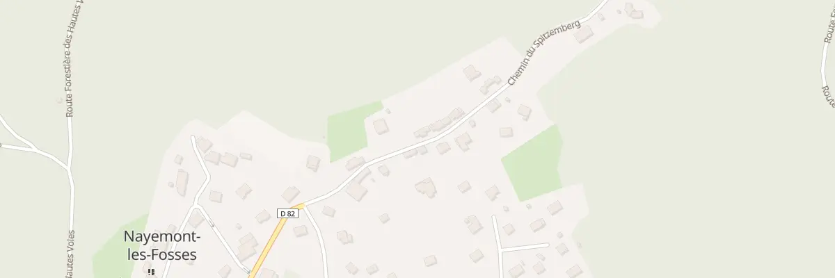 Plan du 637 Che du Spitzemberg à Nayemont-les-Fosses