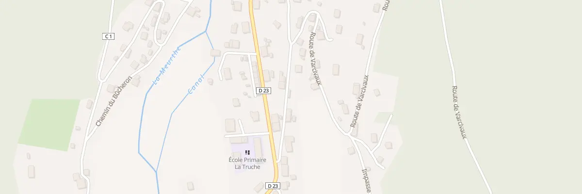 Plan du 116 Rte de Varcivaux à Plainfaing