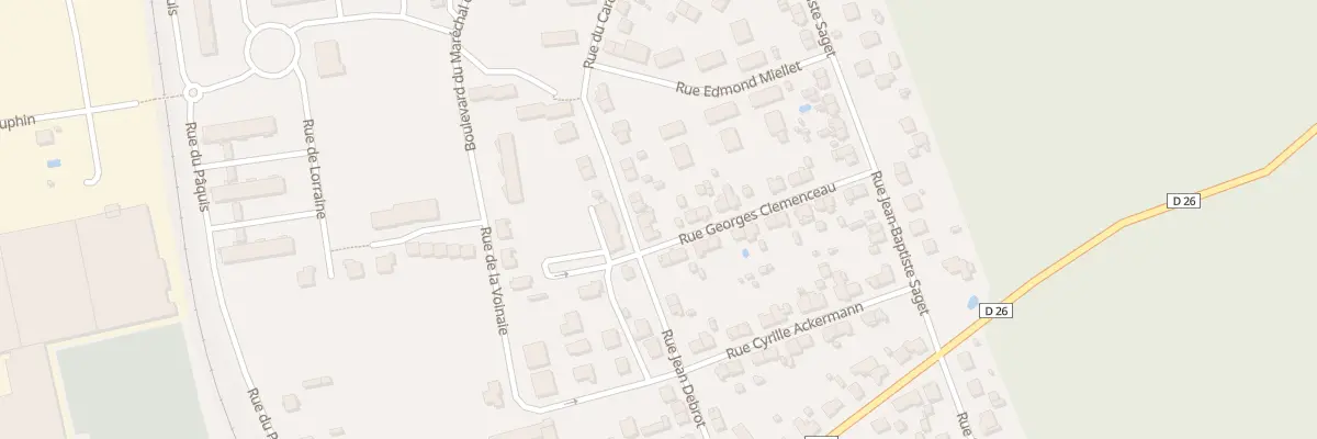 Plan du 12 Rue Jean Debrot à Delle