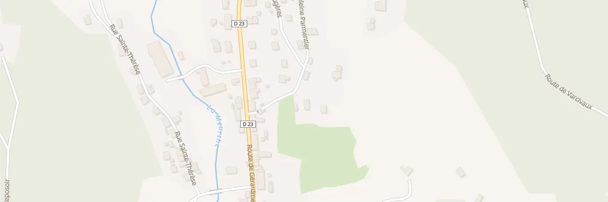 Plan du 215 Rue des fougères à Plainfaing
