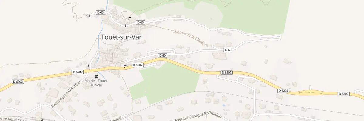 Plan du 3980 Av du Général de Gaulle à Touët-sur-Var