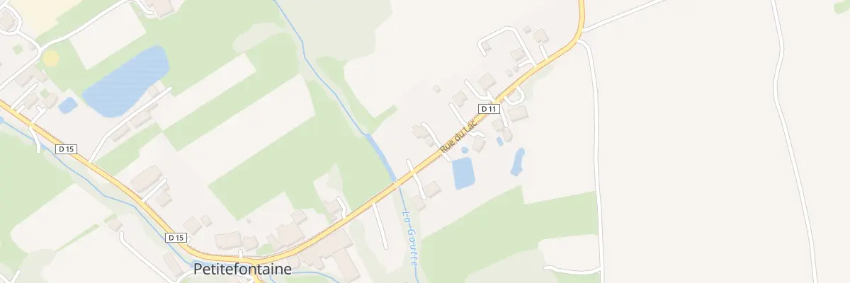 Plan du 9 Rue du Lac à Petitefontaine