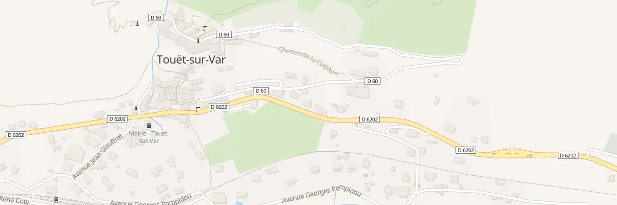 Plan du 3900 Av du Général de Gaulle à Touët-sur-Var