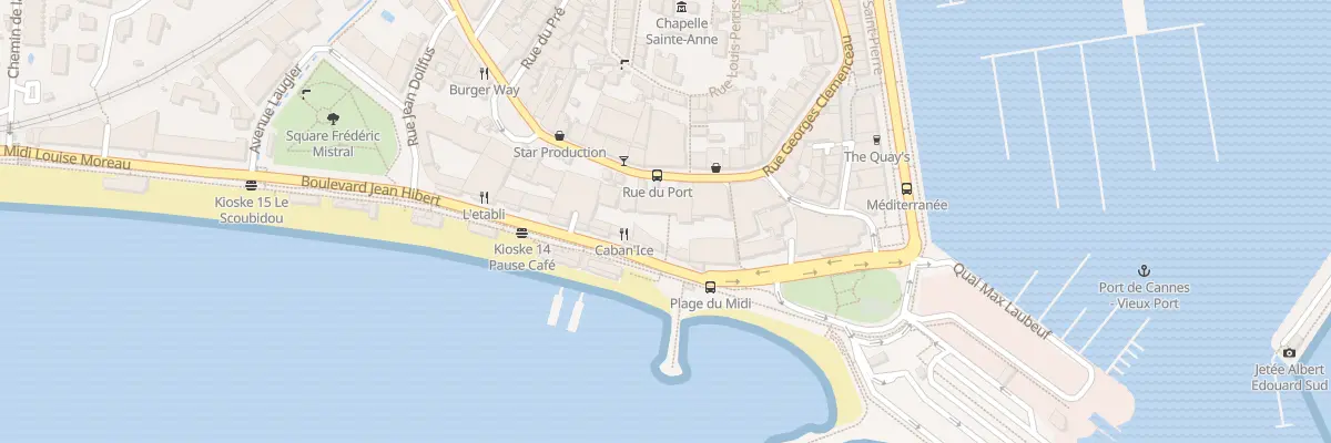 Plan du 53 Rue Georges Clemenceau à Cannes