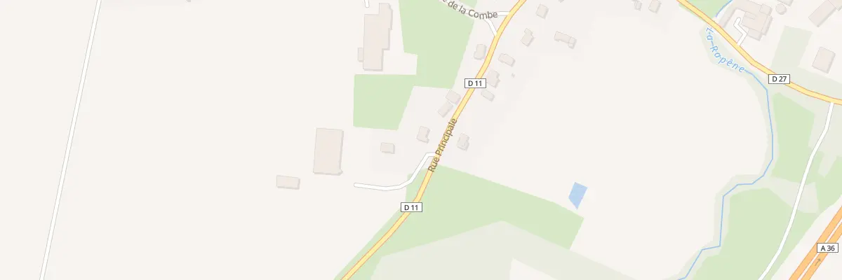Plan du 62B Rue Principale à Angeot