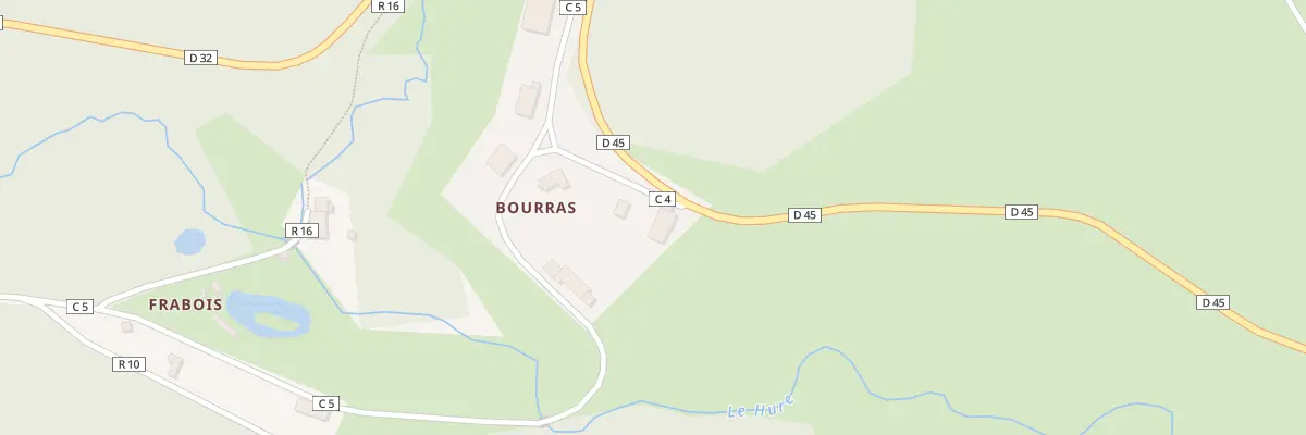 Plan du 3 Bourras à Ban-de-Sapt