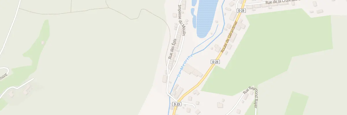 Plan du 52 Rue des épis à Plainfaing
