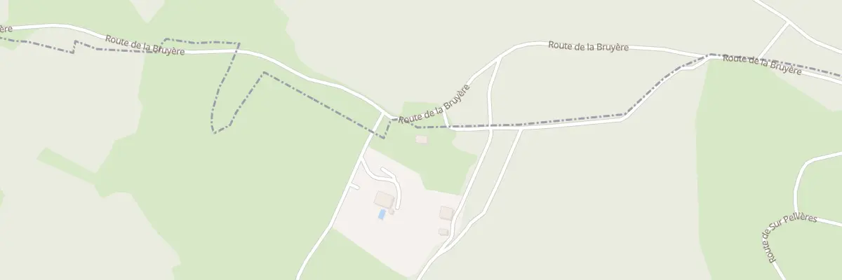 Plan du 850 Rte de la Bruyere à Mandray