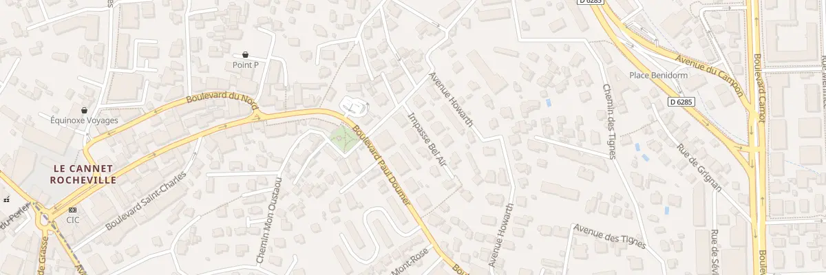 Plan du 47Q Rue Notre Dame des Anges au Cannet