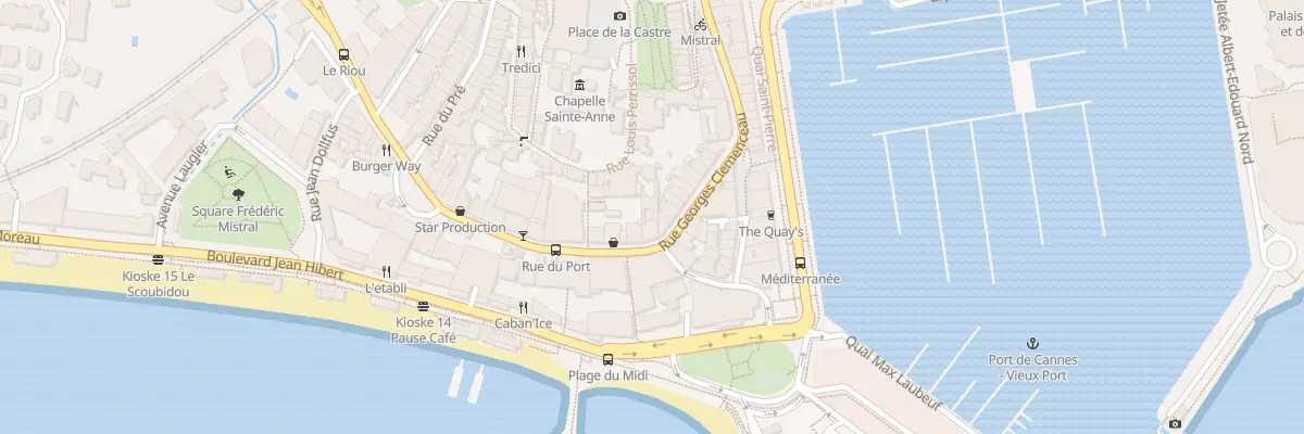 Plan du 42 Rue Georges Clemenceau à Cannes