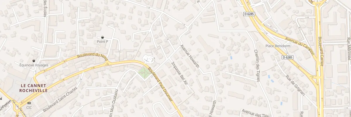 Plan du 47 Rue Notre Dame des Anges au Cannet