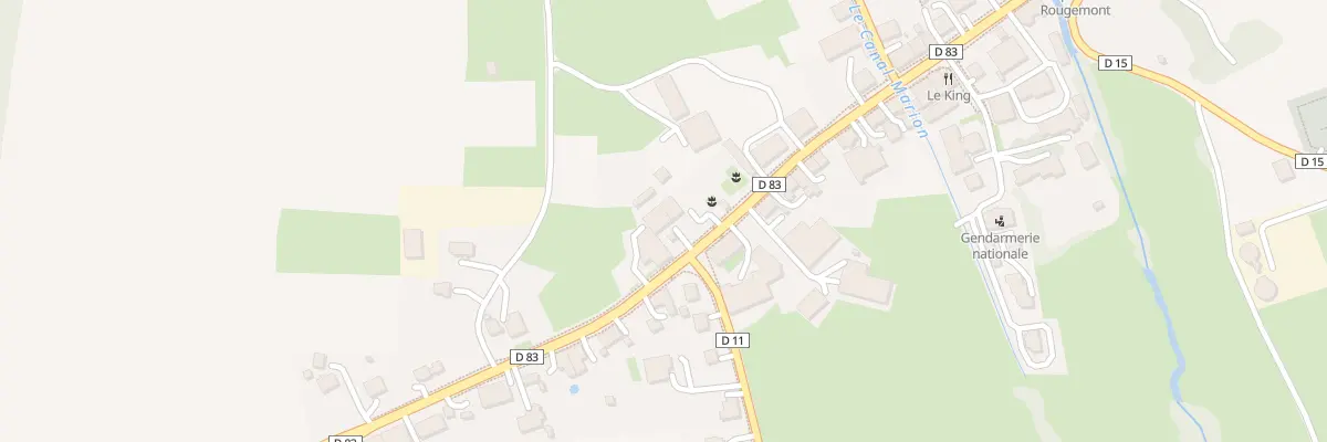 Plan du 13 Rue du General de Gaulle à Lachapelle-sous-Rougemont