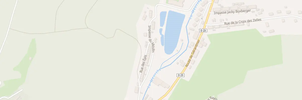 Plan du 124 Rue des épis à Plainfaing