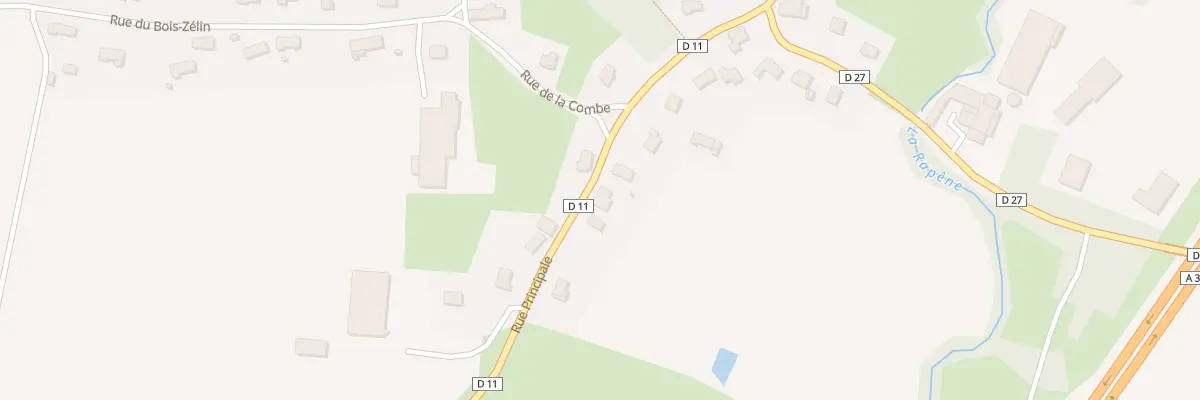 Plan du 65 Rue Principale à Angeot