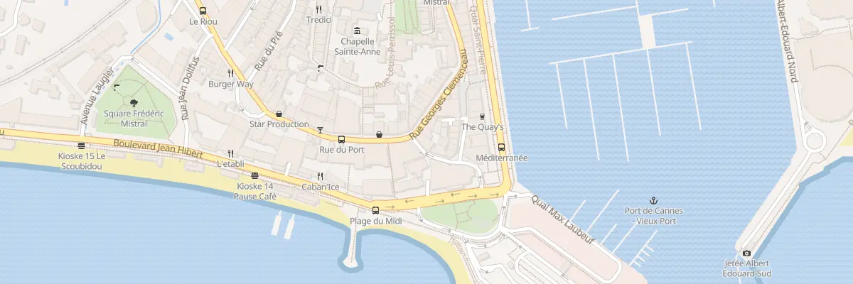Plan du 43 Rue Georges Clemenceau à Cannes