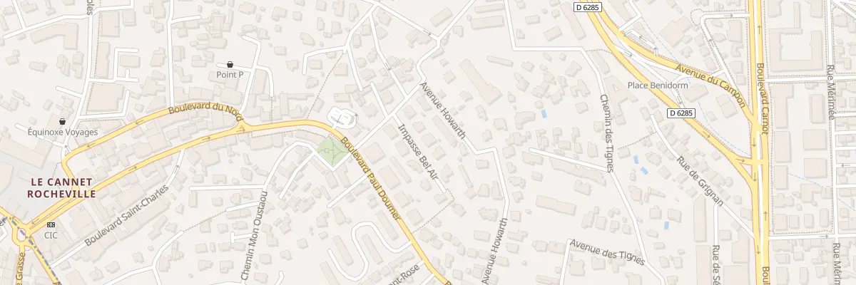 Plan du 47E Rue Notre Dame des Anges au Cannet