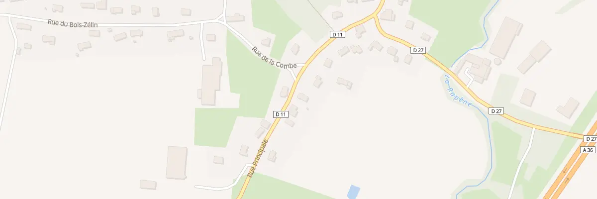 Plan du 63 Rue Principale à Angeot