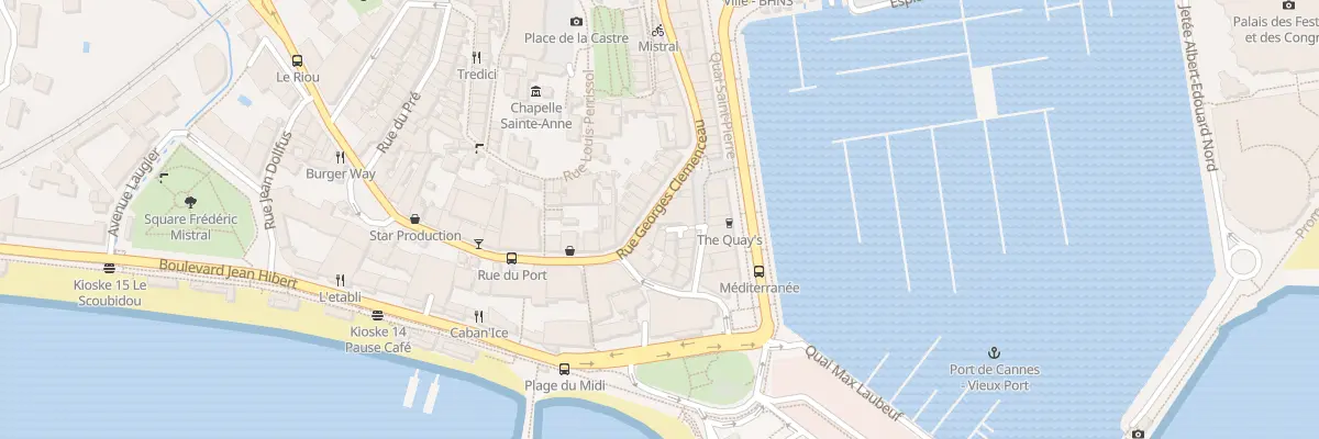 Plan du 35 Rue Georges Clemenceau à Cannes