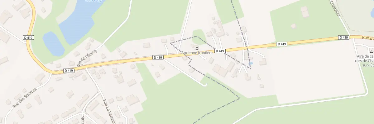 Plan du 22 Fg St Antoine à Foussemagne