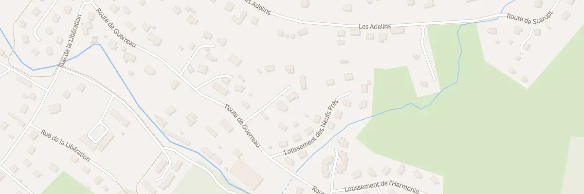 Plan du 27B Che de Guerreau à Fraize