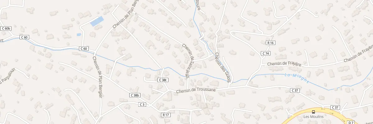 Plan du 2 Che de Saint Jean au Rouret