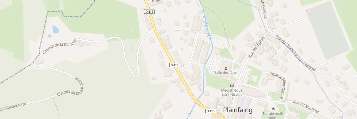 Plan du 17 Pl de la Hétraie à Plainfaing