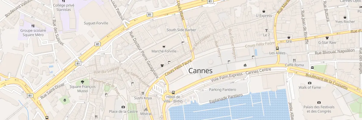 Plan du 61 Rue Meynadier à Cannes