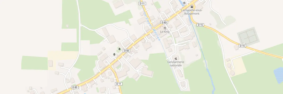 Plan du 28 Rue du General de Gaulle à Lachapelle-sous-Rougemont