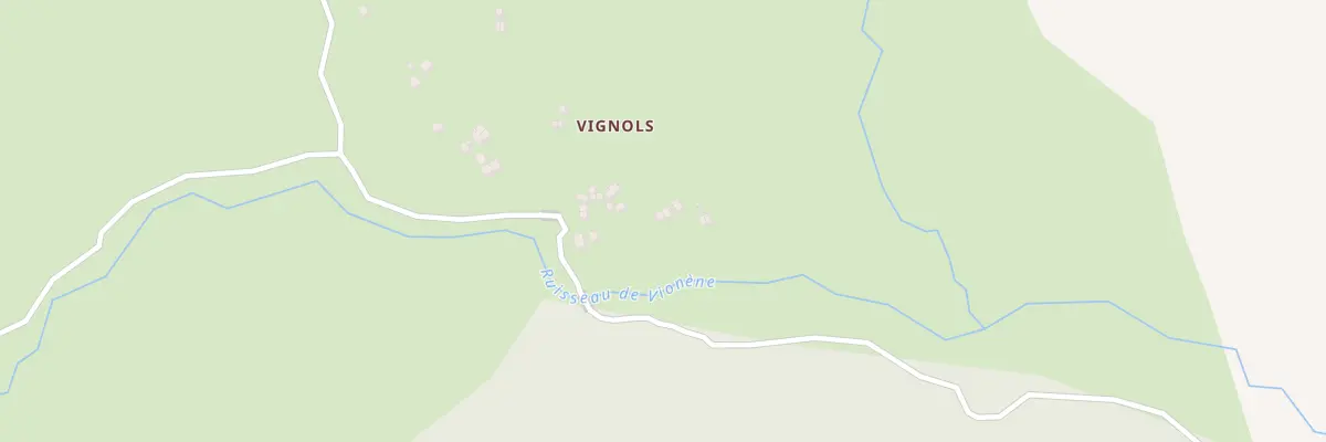 Plan du 5340 Les Clots à Roubion