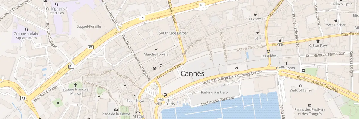 Plan du 57 Rue Meynadier à Cannes