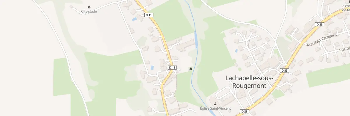 Plan du 14 Rue Pierre Jaminet à Lachapelle-sous-Rougemont