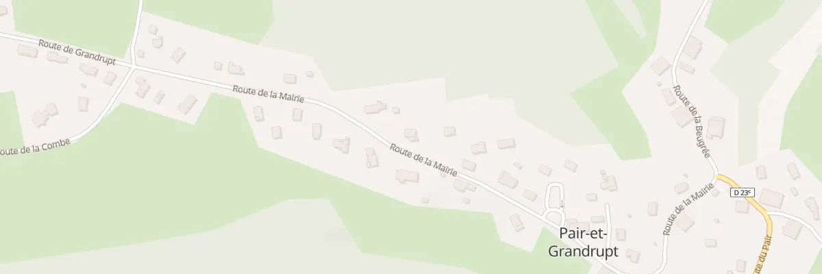 Plan du 500 Rte de la Mairie à Pair-et-Grandrupt