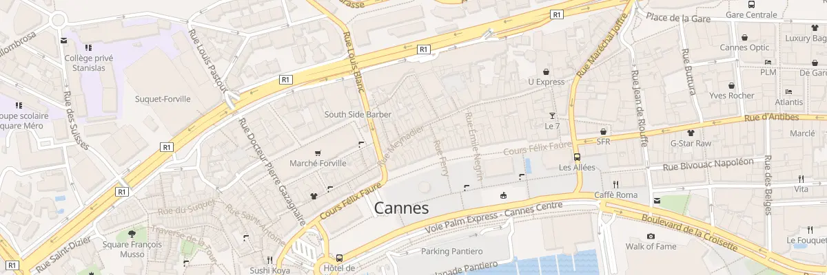 Plan du 41 Rue Meynadier à Cannes