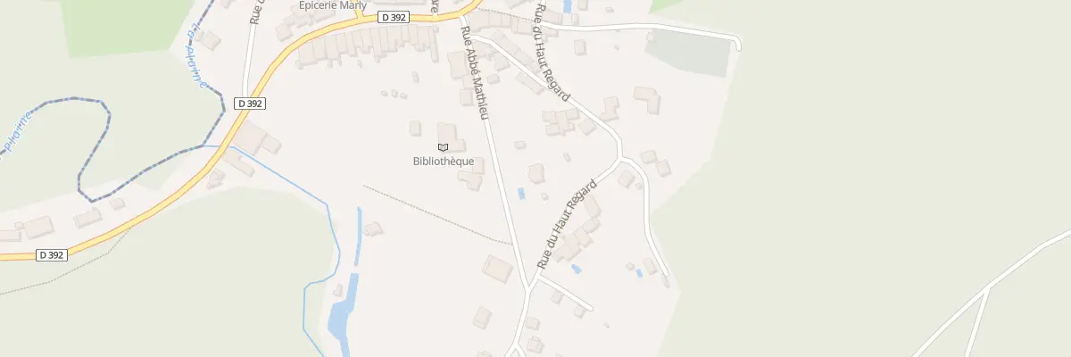 Plan du 5 Rue Abbe Mathieu à Allarmont