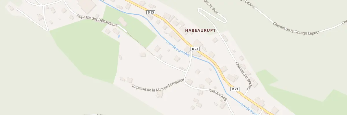 Plan du 54 Rue des Juifs à Plainfaing