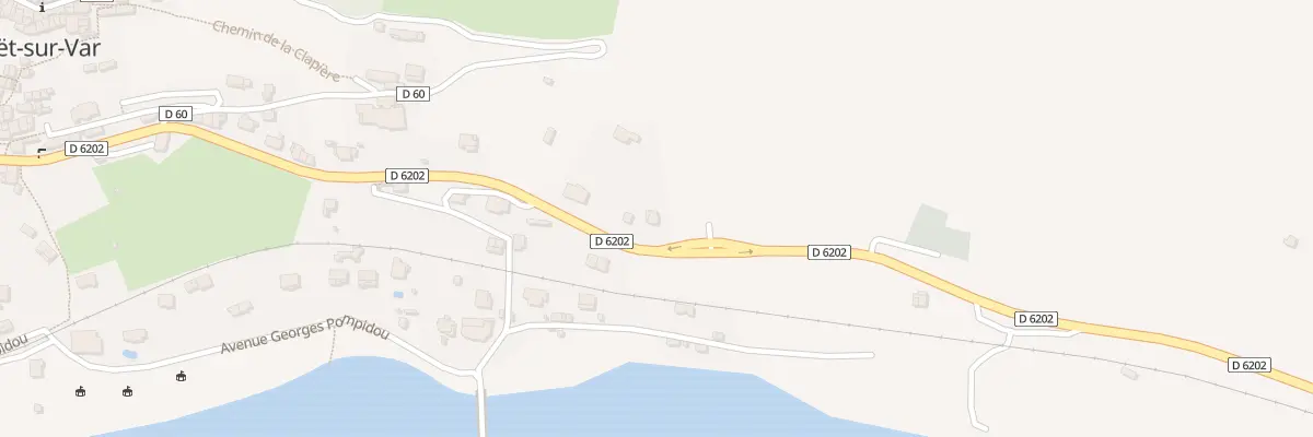 Plan du 3580 Av du Général de Gaulle à Touët-sur-Var