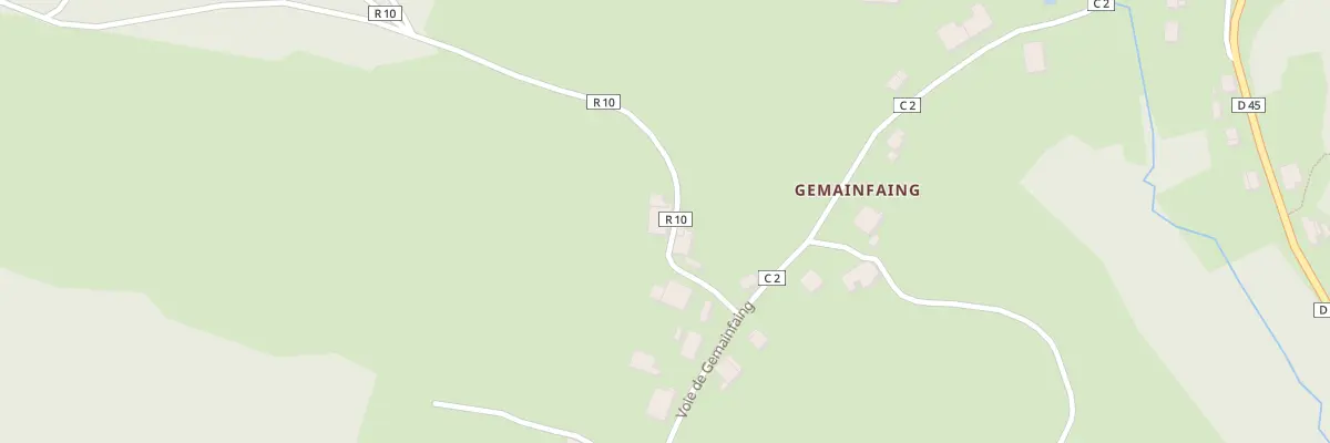 Plan du 13 Gemainfaing à Ban-de-Sapt