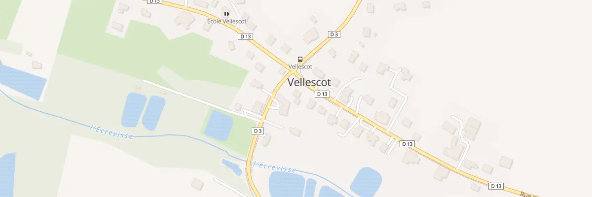 Plan du 2 Rue de Normanvillars à Vellescot