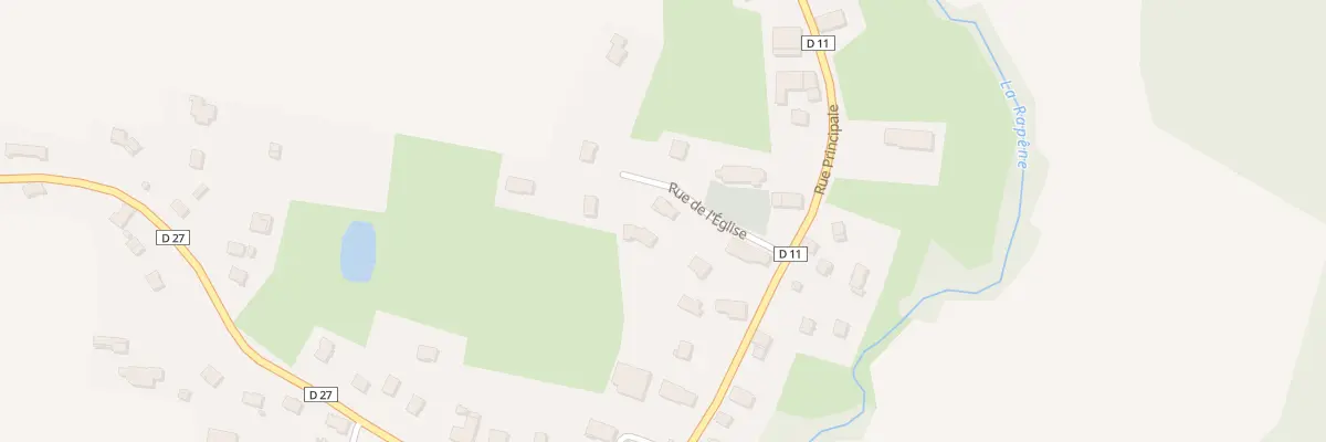 Plan du 5 Rue de l’Eglise à Angeot